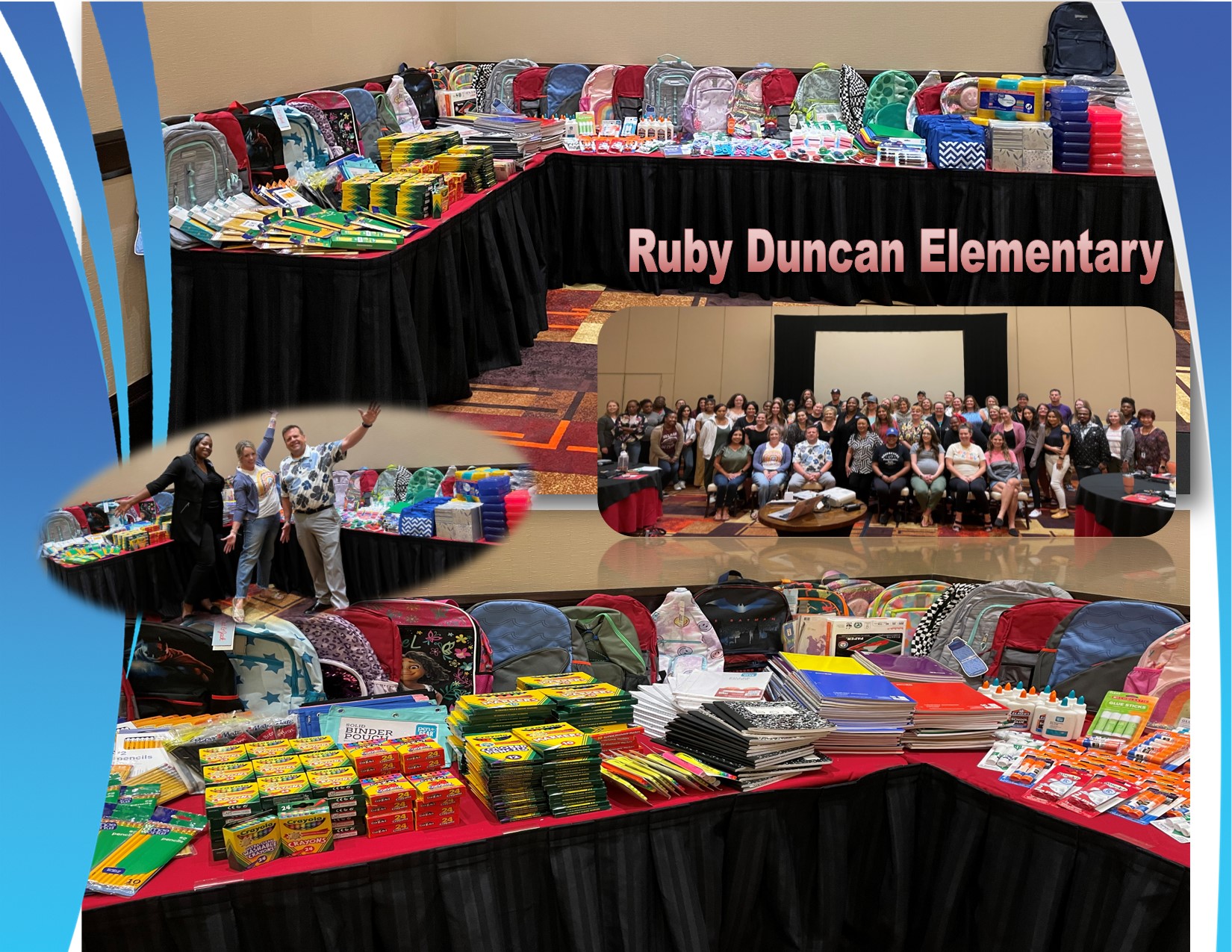 volunteering at elementary school